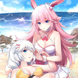 This is a pixiv picture whose title is 夏日小狗粮.