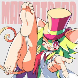 This is a pixiv picture whose title is ネズミの神様.