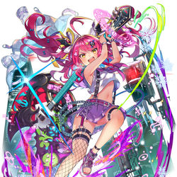 This is a pixiv picture whose title is お仕事【黒ウィズ】「KnightSider ディギィ」.