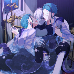 This is a pixiv picture whose title is オクタ寮の漫画まとめ②.