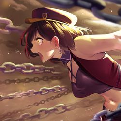 This is a pixiv picture whose title is 宇月伏くれあさん.