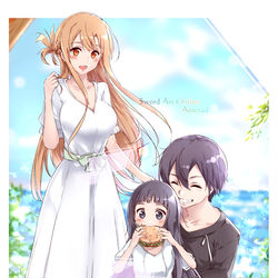 This is a pixiv picture whose title is 『Aincrad』.