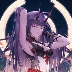 This is a pixiv picture whose title is 雷の律者.