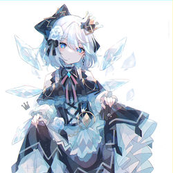 This is a pixiv picture whose title is チルノ.