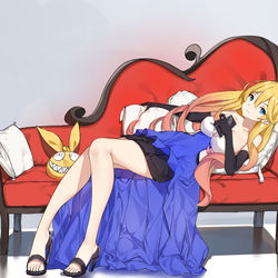This is a pixiv picture whose title is Durandal.