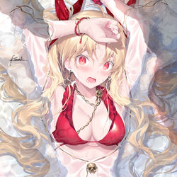 This is a pixiv picture whose title is 水着エレシュキガル.