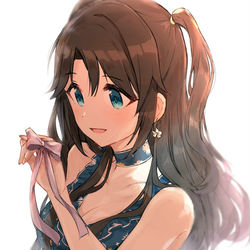 This is a pixiv picture whose title is 三峰結華.