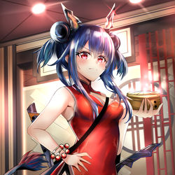 This is a pixiv picture whose title is チェン.