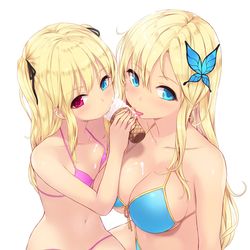 This is a pixiv picture whose title is アイス食べたい.