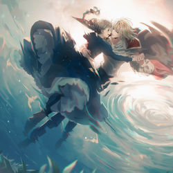 This is a pixiv picture whose title is 人生のメリーゴーランド.