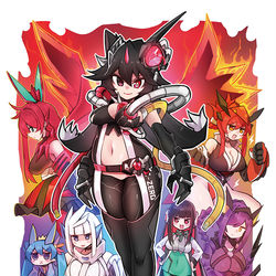 This is a pixiv picture whose title is 新刊【灭亡迅雷】封面.