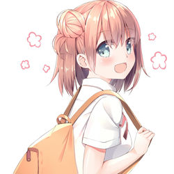 This is a pixiv picture whose title is ガハマちゃん！.