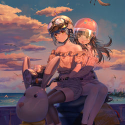 This is a pixiv picture whose title is ひみつの授業.