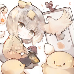 This is a pixiv picture whose title is 卵卵ひよこ卵卵.