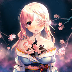 This is a pixiv picture whose title is ❤.