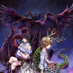 This is a pixiv picture whose title is 組長会合.