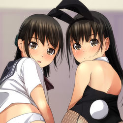 This is a pixiv picture whose title is 今日の一枚2615 (1:00+1:00+0:50).