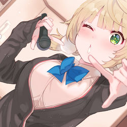 This is a pixiv picture whose title is 「ういビーーーーム！！！」.
