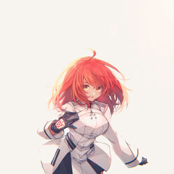 This is a pixiv picture whose title is 藤丸立香.