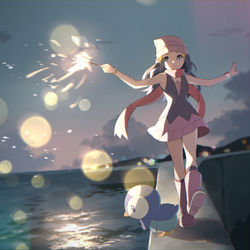 This is a pixiv picture whose title is 夏の魔法使い.