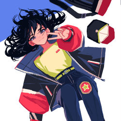 This is a pixiv picture whose title is 楽しんだもん勝ちさ.