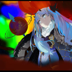 This is a pixiv picture whose title is ひとつの銀河.
