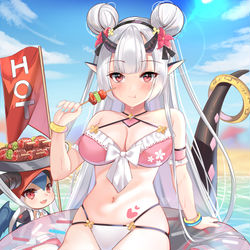 This is a pixiv picture whose title is バカンスのユピネ.