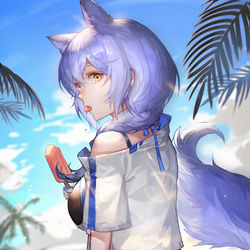This is a pixiv picture whose title is 悠然夏日.