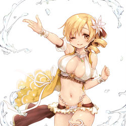 This is a pixiv picture whose title is 水着マミさん.