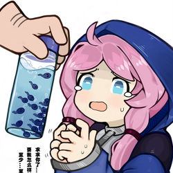This is a pixiv picture whose title is 小蝌蚪找妈妈.