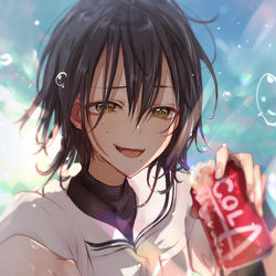 This is a pixiv picture whose title is コーラ.