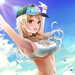 This is a pixiv picture whose title is [修正]めぐる.