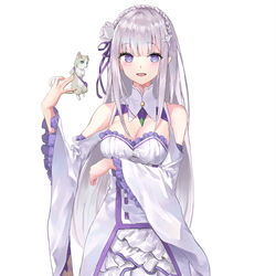 This is a pixiv picture whose title is エミリア.