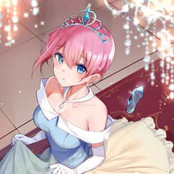 This is a pixiv picture whose title is シンデレラ一花.