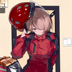 This is a pixiv picture whose title is 送餐女仆丽塔.
