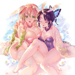 This is a pixiv picture whose title is しのみつバニー.