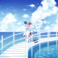This is a pixiv picture whose title is ♥.