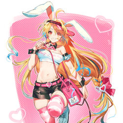 This is a pixiv picture whose title is バニーの日.