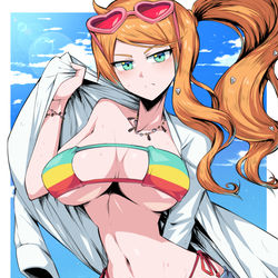 This is a pixiv picture whose title is 水着ソニア.