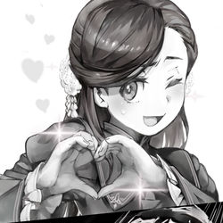 This is a pixiv picture whose title is このハートは大好きの形なのです.