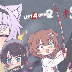 This is a pixiv picture whose title is ホロライブ X.
