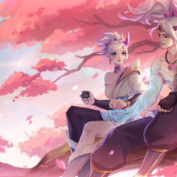 This is a pixiv picture whose title is Spirit Blossom.
