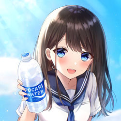 This is a pixiv picture whose title is おつかれっ！.