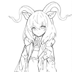 This is a pixiv picture whose title is 無題.