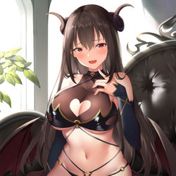 This is a pixiv picture whose title is サキュちゃん.