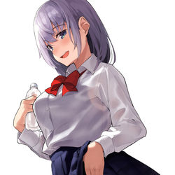 This is a pixiv picture whose title is ちらっ.