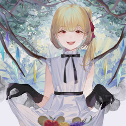 This is a pixiv picture whose title is FLANDRE.