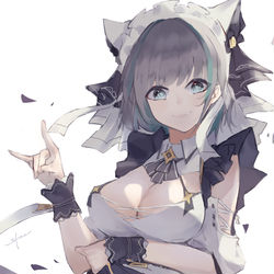 This is a pixiv picture whose title is チェシャー.