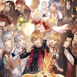 This is a pixiv picture whose title is ゼノブレイドDEクリア記念.
