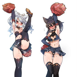 This is a pixiv picture whose title is 十賢者チアリーディング部(╹◡╹).